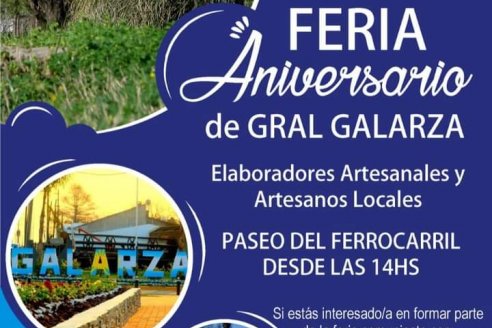 Feria aniversario de Galarza