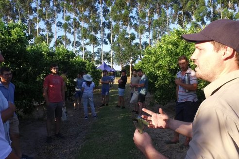 Jornada Técnica a Campo de Stoller Argentina: Manejo y herramientas para estrés en citricos en Colonia Racedo, Federación