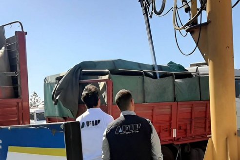 AFIP incautó 18 camiones con granos sin declarar, dos de ellos salieron de campos entrerrianos