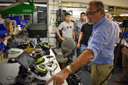 Costamagna busca impulsar el sector industrial santafesino