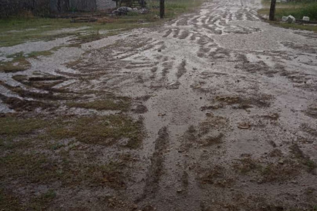 Departamento Paraná hubo promedios de hasta 80 milímetros. (Foto Grupo Lluvia)