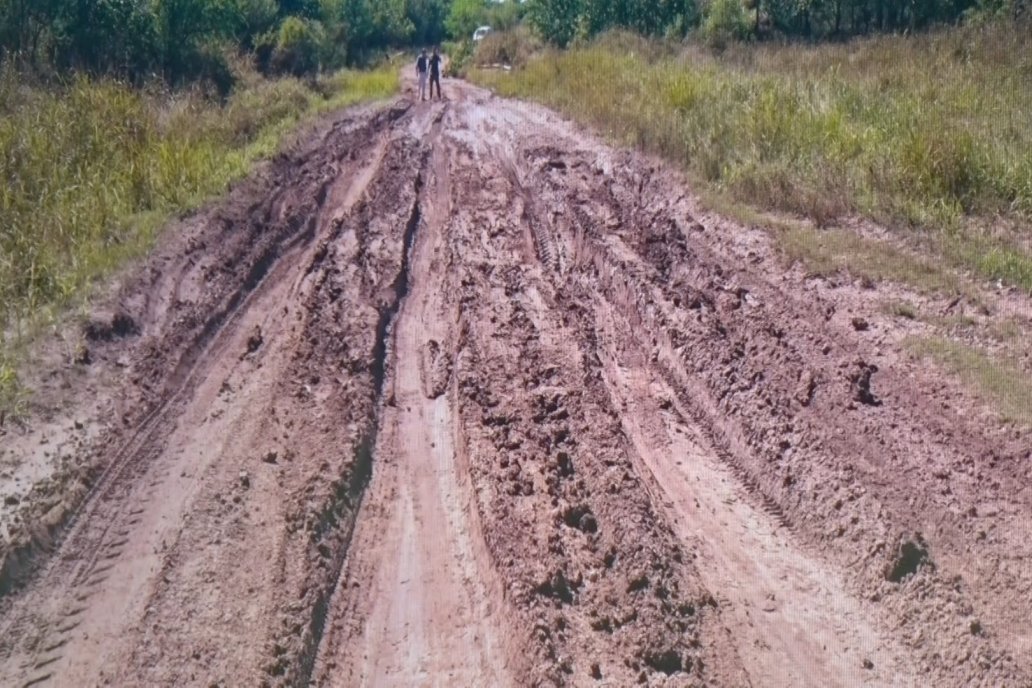 La ruta se hizo a nuevo hace 12 años y nunca recibió mantenimiento.