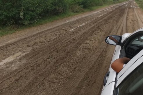Visita a Establecimiento El Caraguatá - La ruta 31 necesita mejora urgente