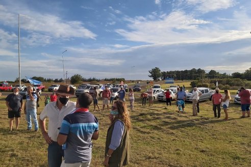 Crespenses federados expresaron en un acto su queja al gobierno