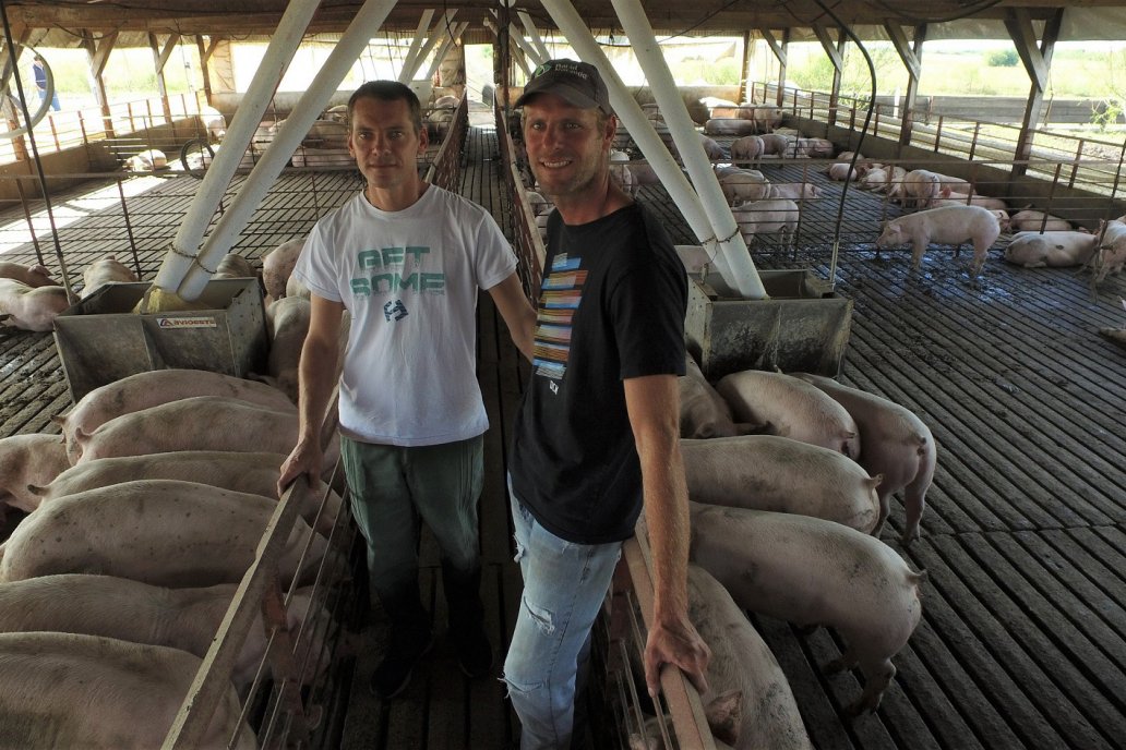 Miqueas y Josué, los hermanos impulsan la diversificación sustentable.