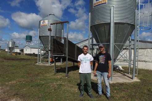 Visita a Estableciento La Delfina - Una producción mixta que encontró en el cerdo un agregado de valor