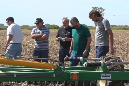 Presentacion a Campo - Rastra Multipropósito Kelly Giorgi Diamond Harrow 30/9 - El Tatú Maquinarias