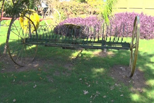 Gustavo Erbes, el trabajador rural de El Ramblón con muy buena fama de artesano de la madera