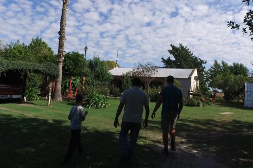 Gustavo Erbes, el trabajador rural de El Ramblón con muy buena fama de artesano de la madera