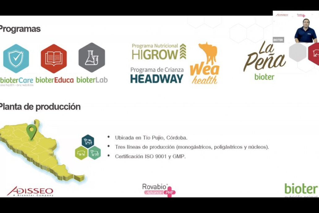 El acuerdo habilita a Bioter a ofrecer los productos y soluciones de Adisseo El acuerdo habilita a Bioter a ofrecer los productos y soluciones de Adisseo