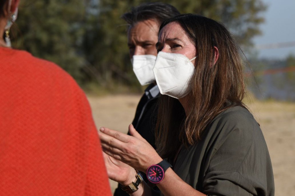 García, secretaria de Ambiente, habló de la evaluación del potencial de riesgo.