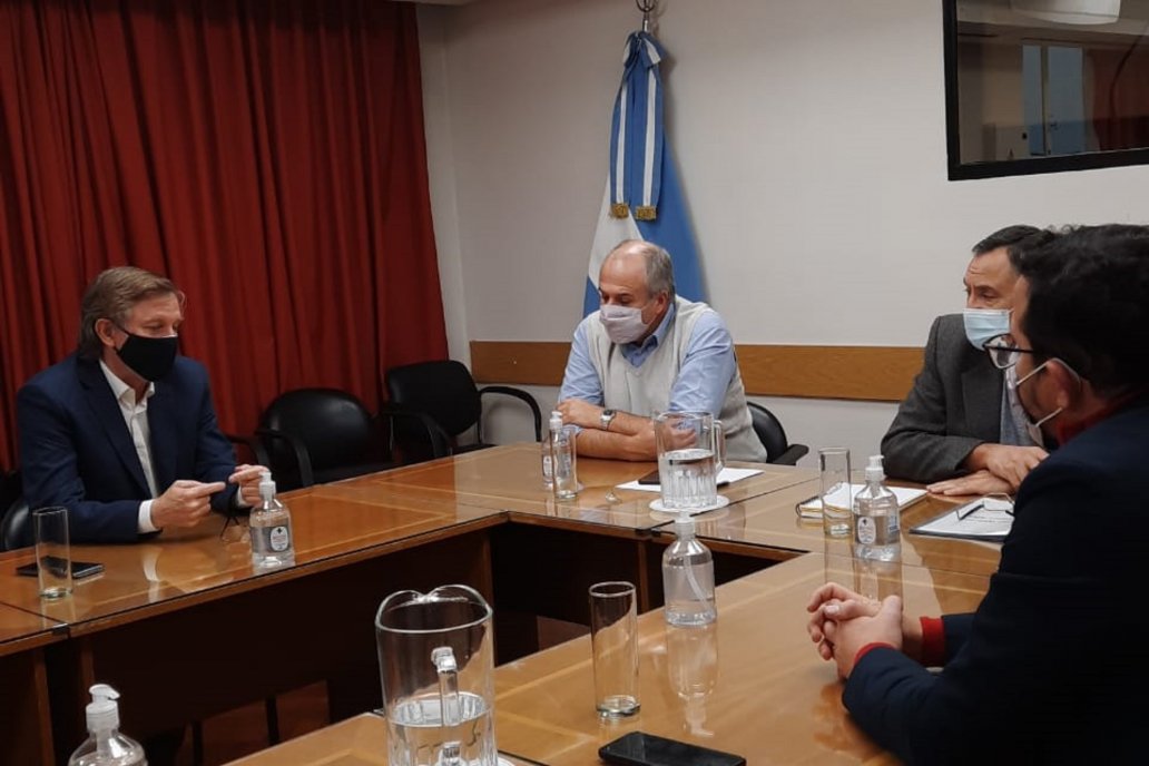 Bahillo y Amavet evaluaron con Paz y Milicevic la evolución del plan de lucha. Bahillo y Amavet evaluaron con Paz y Milicevic la evolución del plan de lucha.