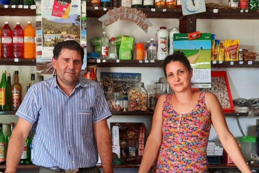 Julio y Dolly están al frente del negocio que es una postal rural en si mismo.