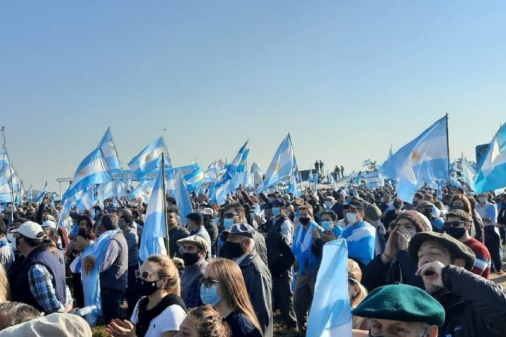 En Entre Ríos, las marchas previstas son hoy en Crespo, y el lunes en Ceibas.