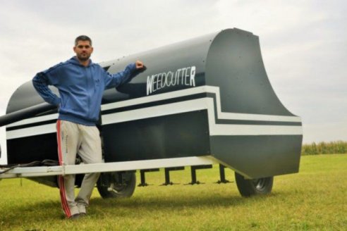 Productor cordobés desarrolló una solución para controlar malezas