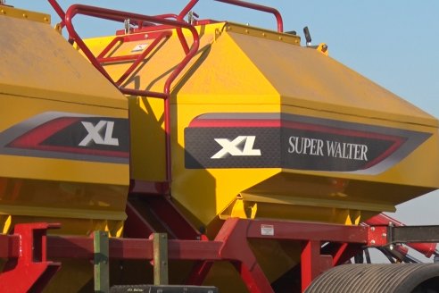 Siembra de Trigo - Sembradora Super Walter W 1770 Serie 5 Air Drill - Mojones Sur Dpto Villaguay