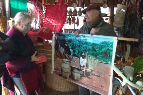 Ricardo Díaz - Artesano de la madera de Concordia - “Mi satisfacción es transmitir el arte”