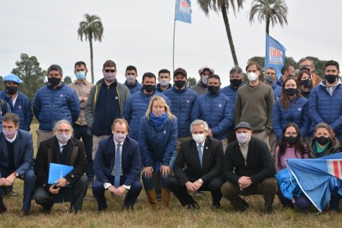 Visita presidencial: Garzia apeló a la jerarquización de INTA