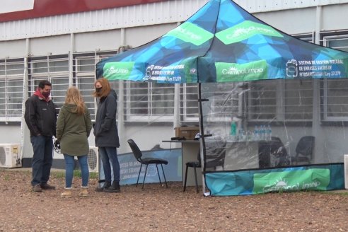 Campaña Itinerante de Recolección de Envases Vacios de Fitosanitarios  CampoLimpio en Daser Agro - Victoria