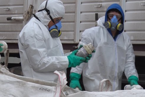 Campo Limpio pasó por Victoria recolectando los envases vacíos