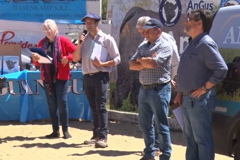 Remate de la 6ta Prueba Pastoril Angus del Litoral - Sociedad Rural de Hasenkamp - Entre Ríos