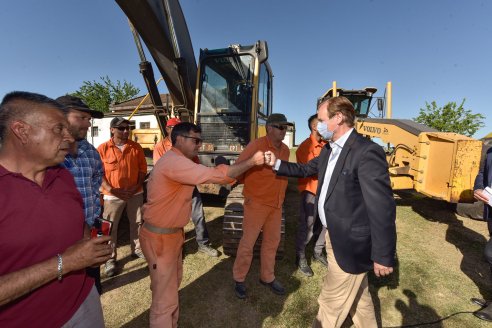 Comienza la reconstrucción de la ruta Crespo - Racedo