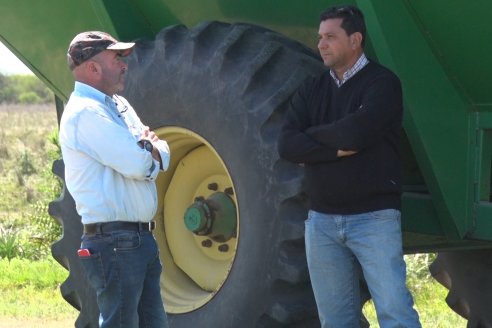 Marcelo Cattaneo - Productor Agropecuario - Siembra de Arroz en Colonia La Mora, Dpto. Villaguay