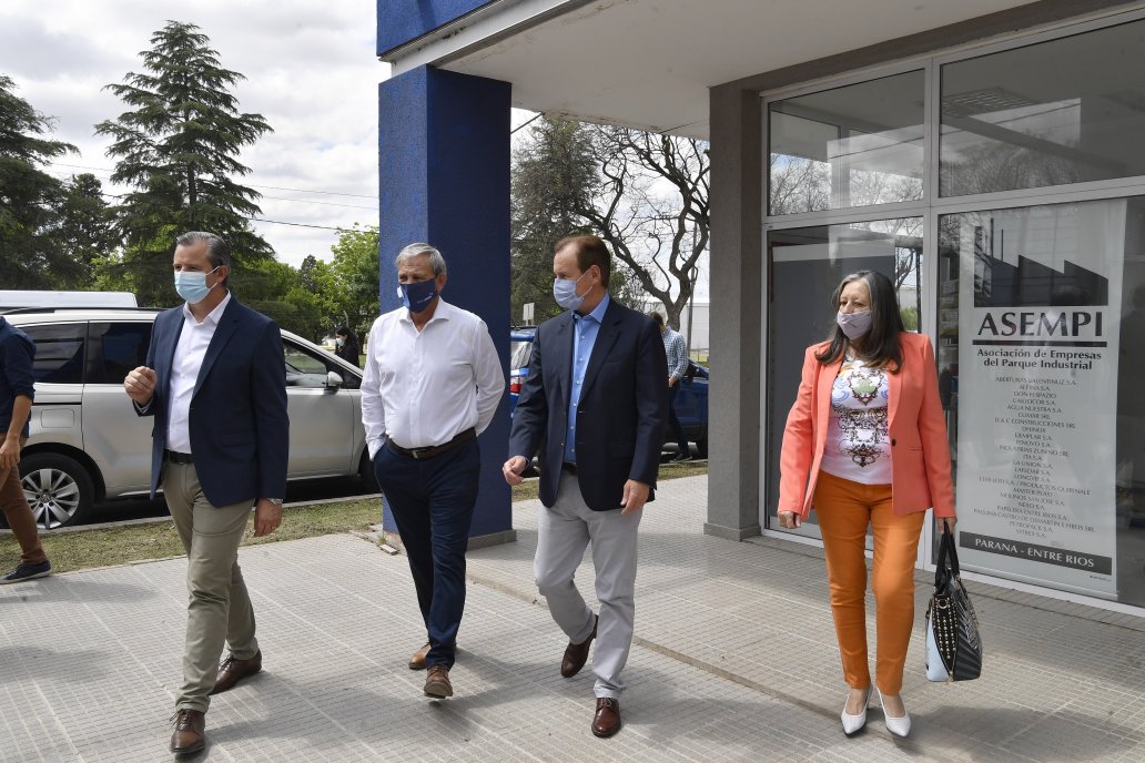 Bahl, Bourdin, Bordet y Gasparín, tras el anuncio de las inversiones,