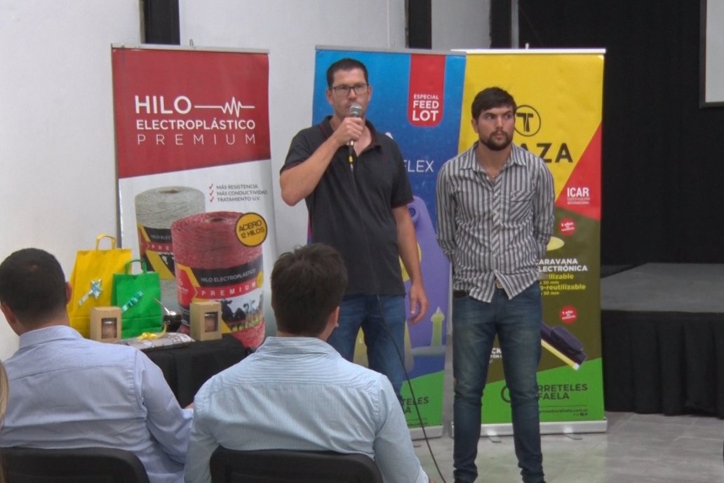 Gastaldi y Roda, fundaron Don Carlos hace seis meses y planifican su desarrollo.