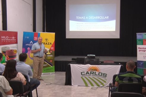 Jornada Capacitación Técnica de Don Carlos Servicios Agropecuarios en Feliciano