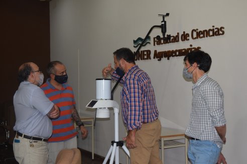 Agropecuarias tiene una nueva estación meteorológica portátil
