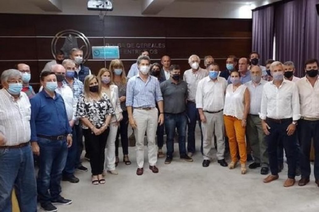 Los legisladores se llevaron un informe de coyuntura del campo entrerriano.