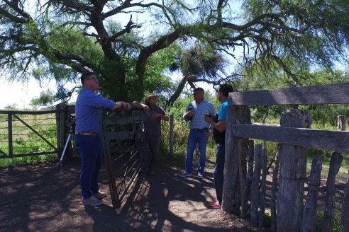 Visita a Establecimiento Don Coco en Federal con la firma Ferreyra Spessot Consignataria