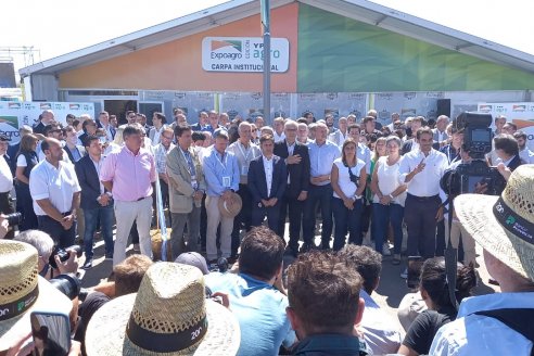 Domínguez: "La exportación récord de trigo y maíz nos describe la proyección del campo argentino"