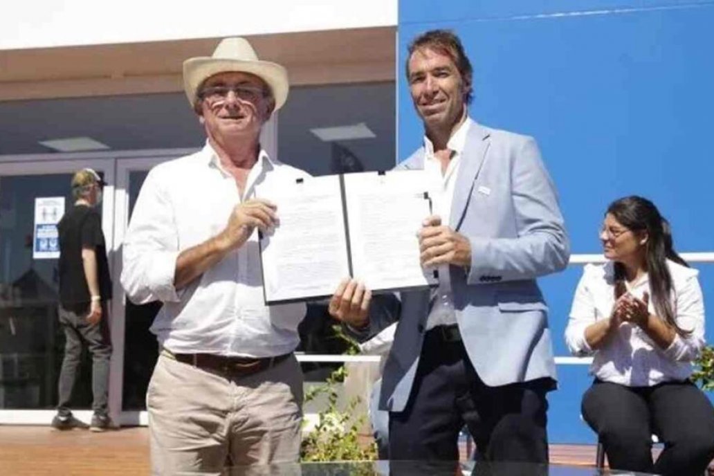 Costamagna y Roggero en la presentación del congreso que sucederá en agosto.