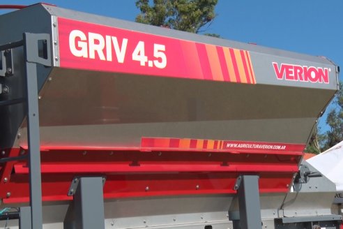 Verion presentó para Entre Ríos la fertilizadora de precisión Griv 4.5 en Langoni Maquinarias - Diamante