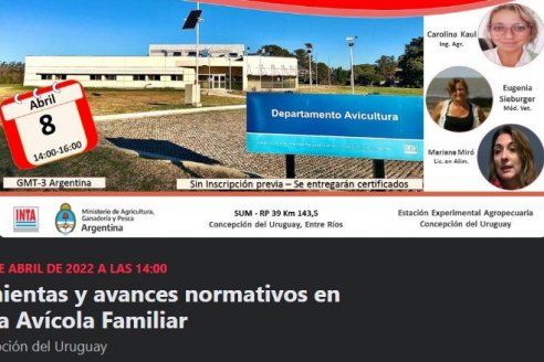 Herramientas y avances normativos en la Faena Avícola Familiar