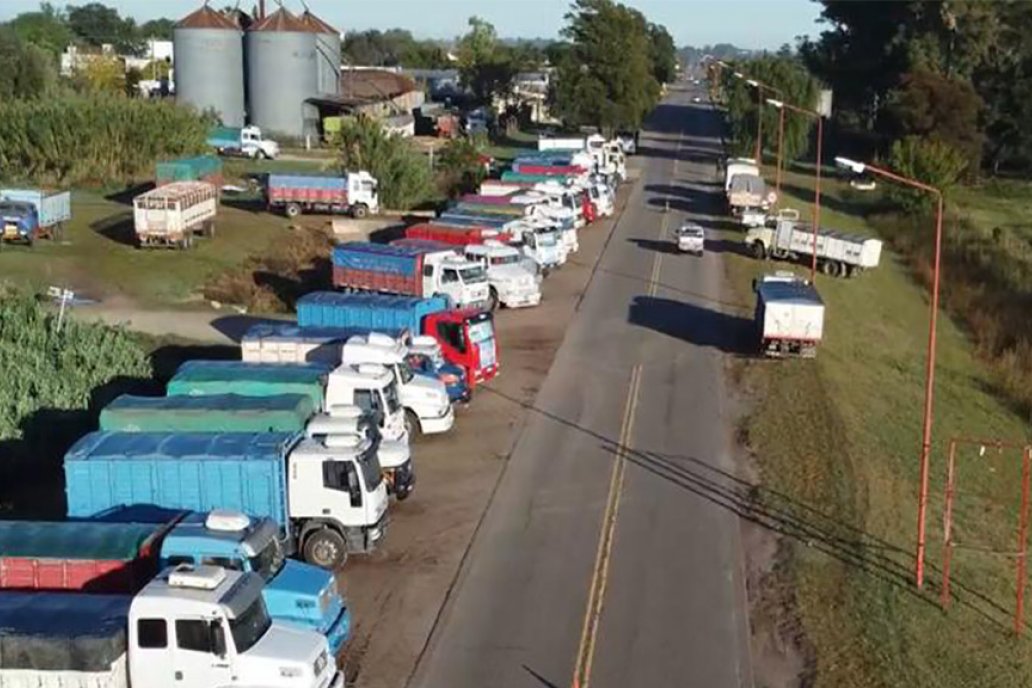 En la zona núcleo la medida de fuerza no se siente. En el sur hay cortes de ruta