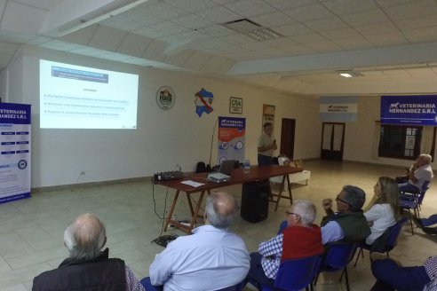 Jornada Tecnica de Veterinaria Hernandez en Sociedad Rural de Federal - Prevención y Control de Parasitosis en Bocinos y Ovinos