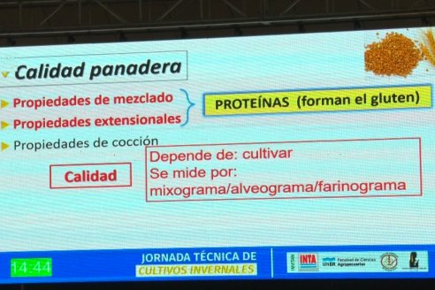 Jornada Técnica de Cultivos Invernales de la FCA UNER e INTA Paraná