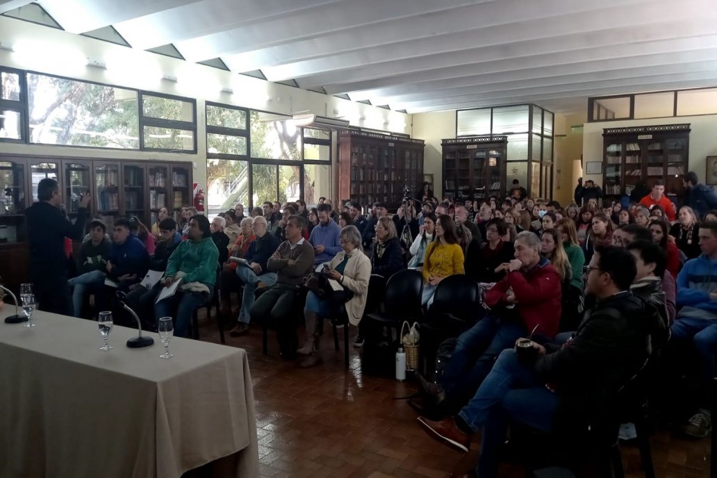 Un nutrido grupo de interesados participó de la propuesta de capacitación.