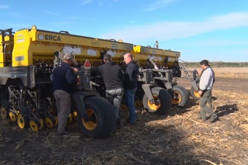 Grinóvero muestra la tecnología que usa al servicio de su campo - Diego Pasinato Agrotecnología