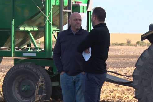 Grinóvero muestra la tecnología que usa al servicio de su campo - Diego Pasinato Agrotecnología