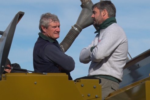 Grinóvero muestra la tecnología que usa al servicio de su campo - Diego Pasinato Agrotecnología