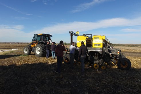 Grinóvero muestra la tecnología que usa al servicio de su campo - Diego Pasinato Agrotecnología