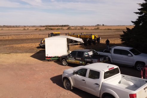 Grinóvero muestra la tecnología que usa al servicio de su campo - Diego Pasinato Agrotecnología