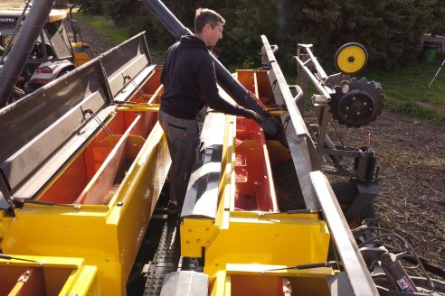 Grinóvero muestra la tecnología que usa al servicio de su campo - Diego Pasinato Agrotecnología