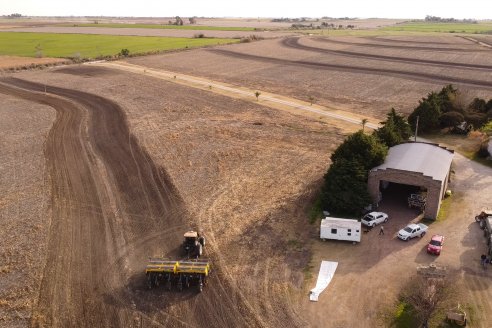 Grinóvero muestra la tecnología que usa al servicio de su campo - Diego Pasinato Agrotecnología