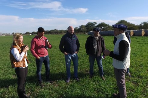 Visita a Cabaña El Aguaribay - Hasenkamp - Angus aptos para conformar un rodeo de excelencia