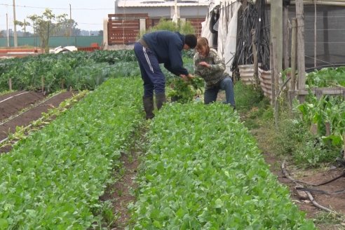 Visita a Huerta La Mirta:  Los crespenses se comen todo lo que producen los Senger